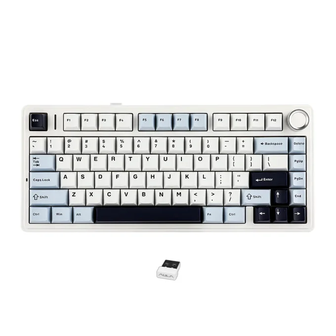 AULA F75 Glacier Blue Wireless [Reaper Switch]